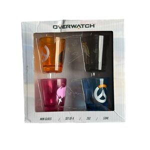Overwatch Mini Glass Cups Set Of 4 | 2OZ ~ 59ML